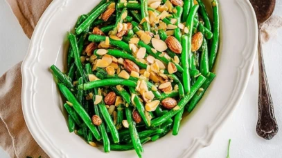 Classic Green Beans Almondine