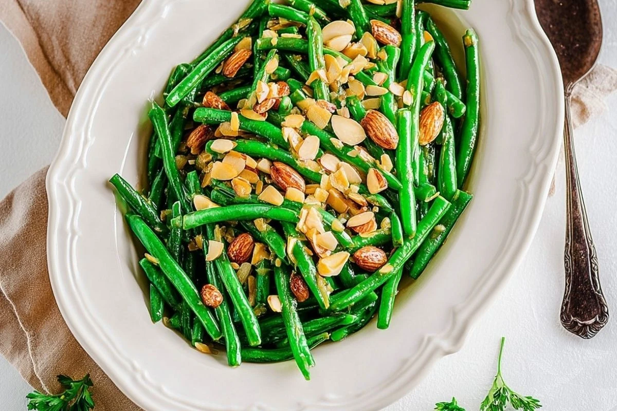 Classic Green Beans Almondine