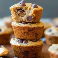 Flourless Peanut Butter Muffins