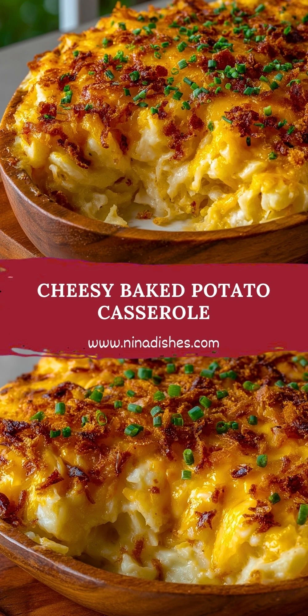 Cheesy Baked Potato Casserole