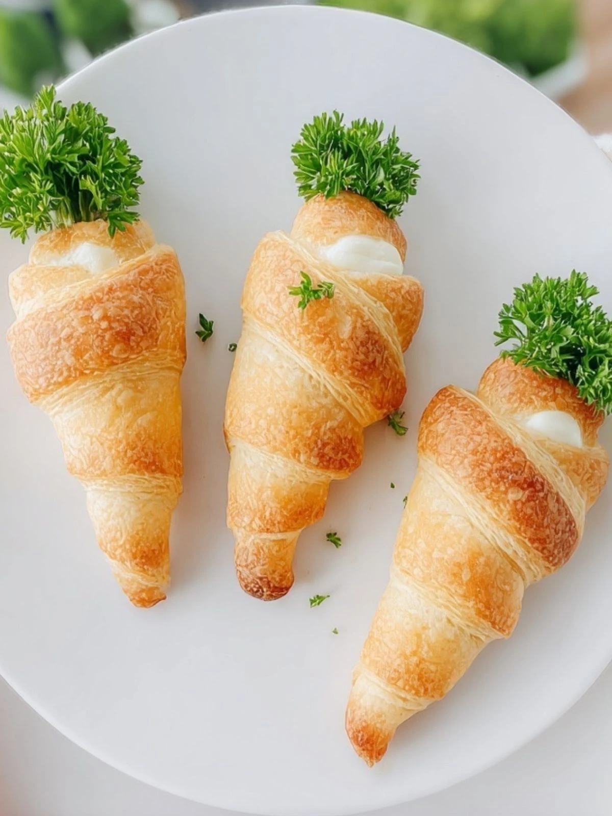 Cute Crescent Roll Carrots (1)