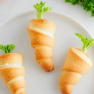 Cute Crescent Roll Carrots