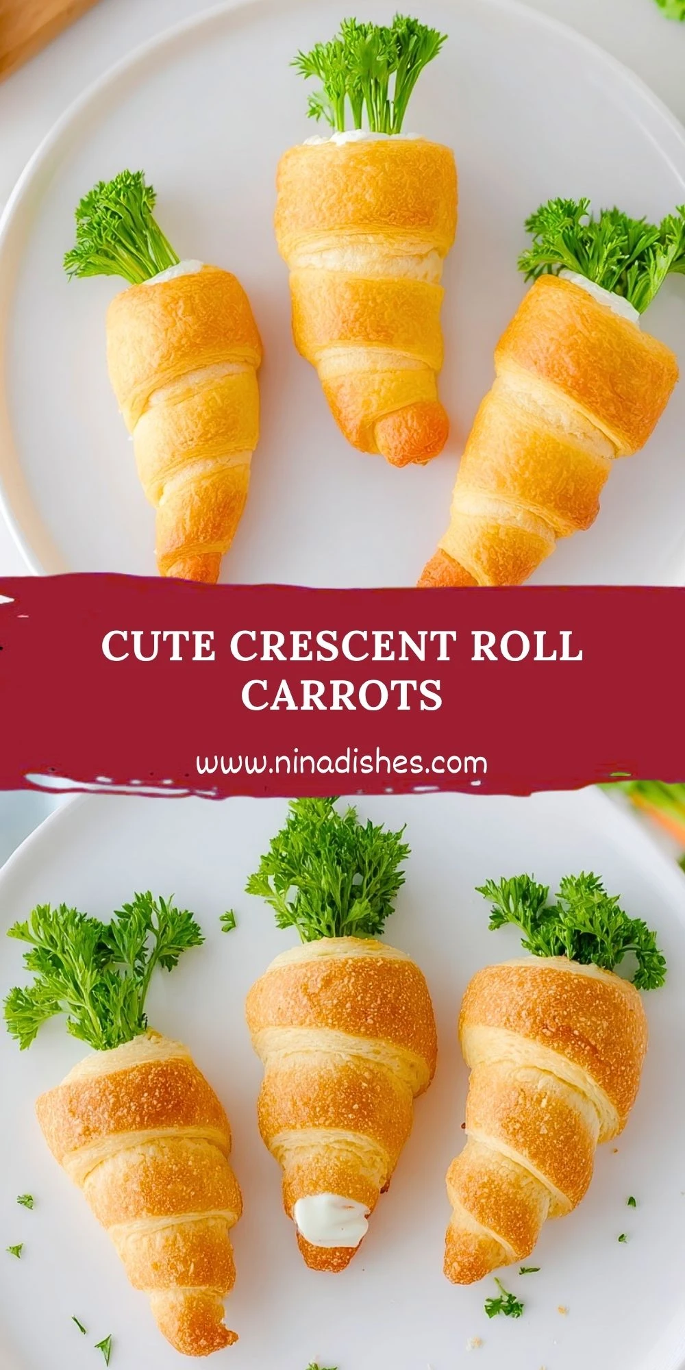 Cute Crescent Roll Carrots (2)