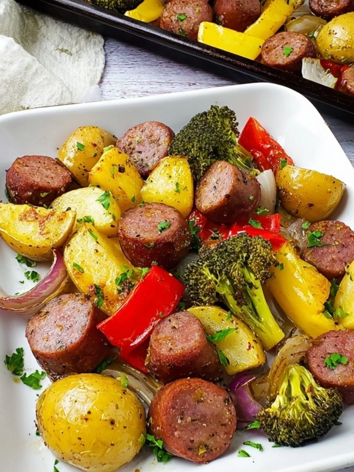 Easy Sheet Pan Sausage with Vegetables (1)