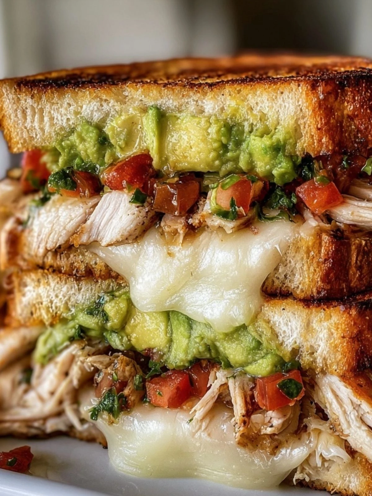 Loaded Chicken Avocado Sandwich (1)