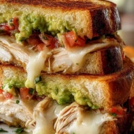 Loaded Chicken Avocado Sandwich