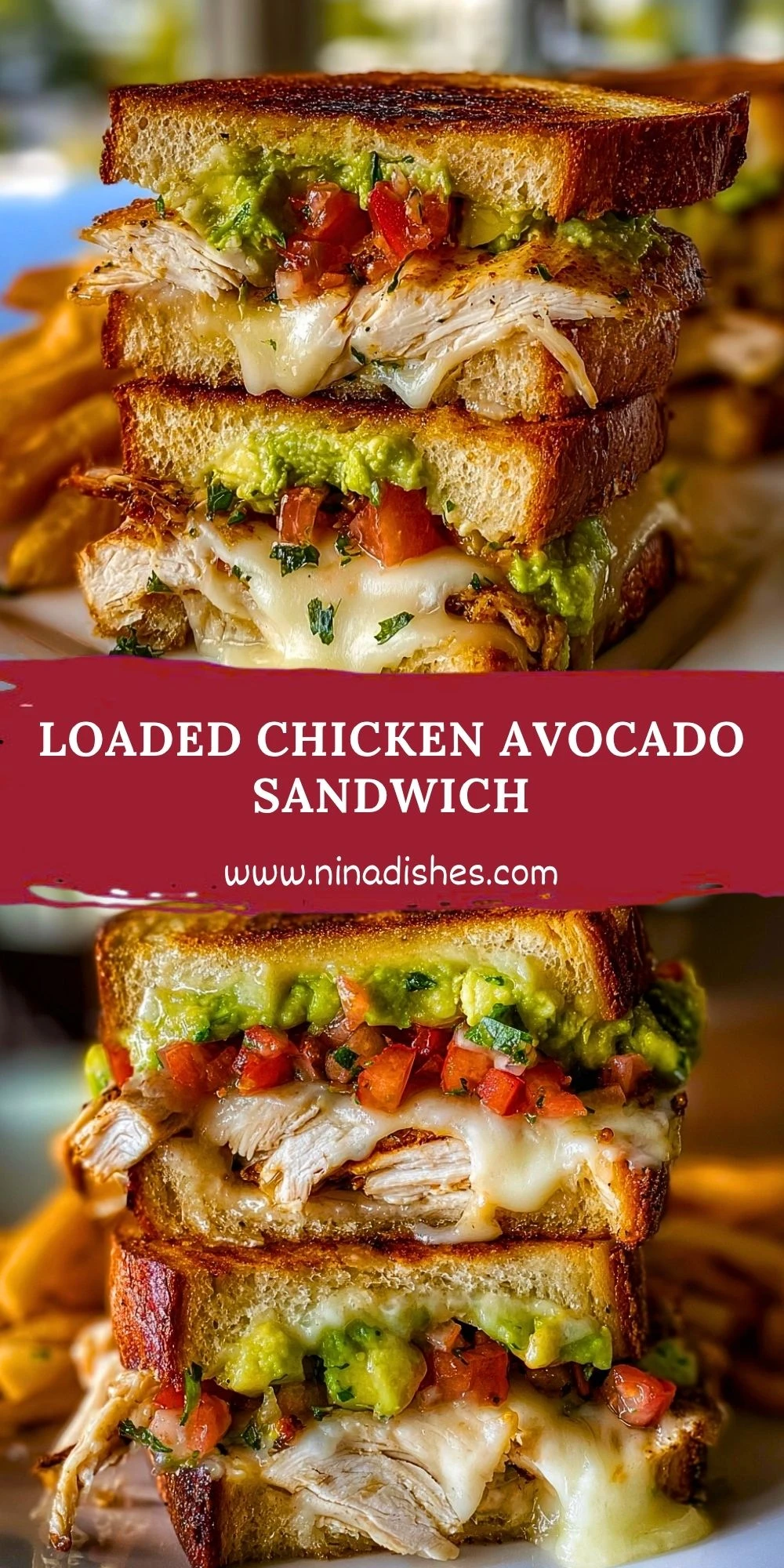 Loaded Chicken Avocado Sandwich (2)