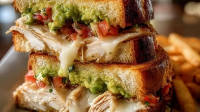 Loaded Chicken Avocado Sandwich