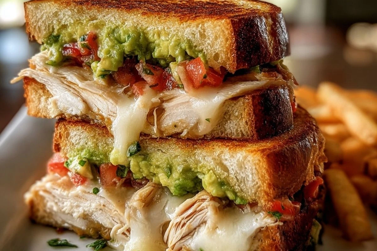 Loaded Chicken Avocado Sandwich