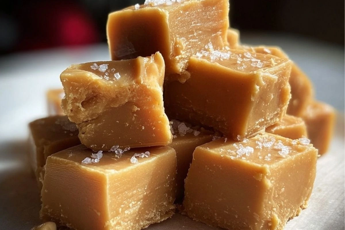 Creamy Christmas Peanut Butter Fudge