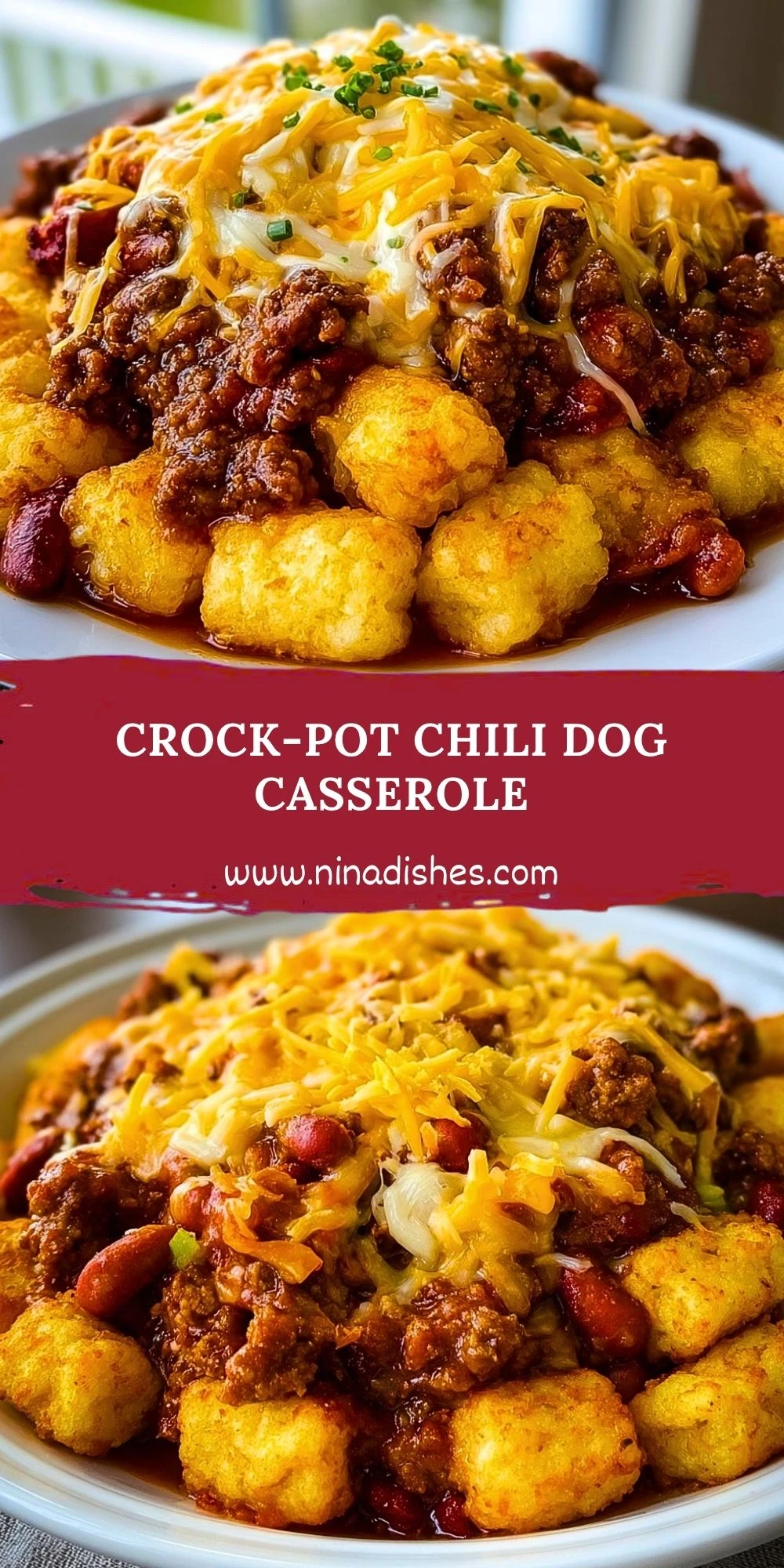 Crock-Pot Chili Dog Casserole (2)