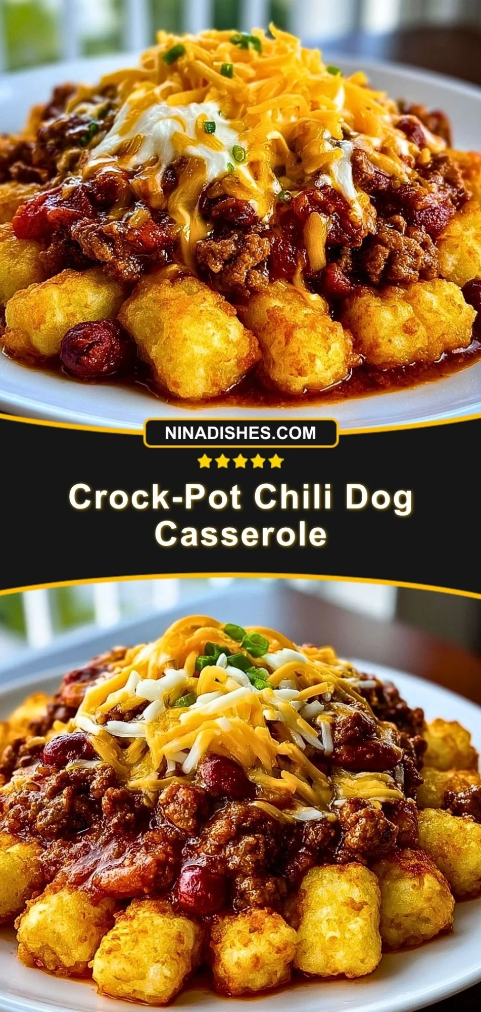 Crock-Pot Chili Dog Casserole (3)
