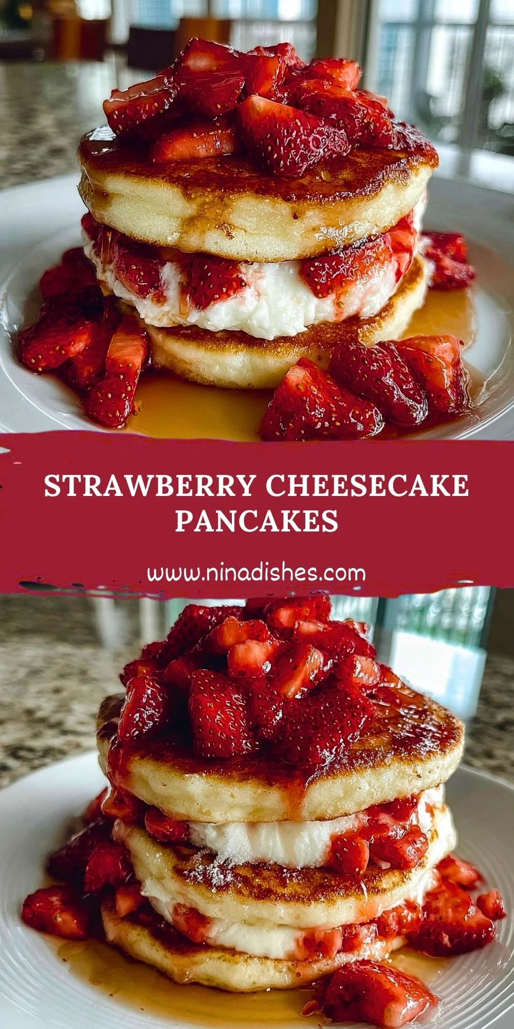 Strawberry Cheesecake Pancakes (2)