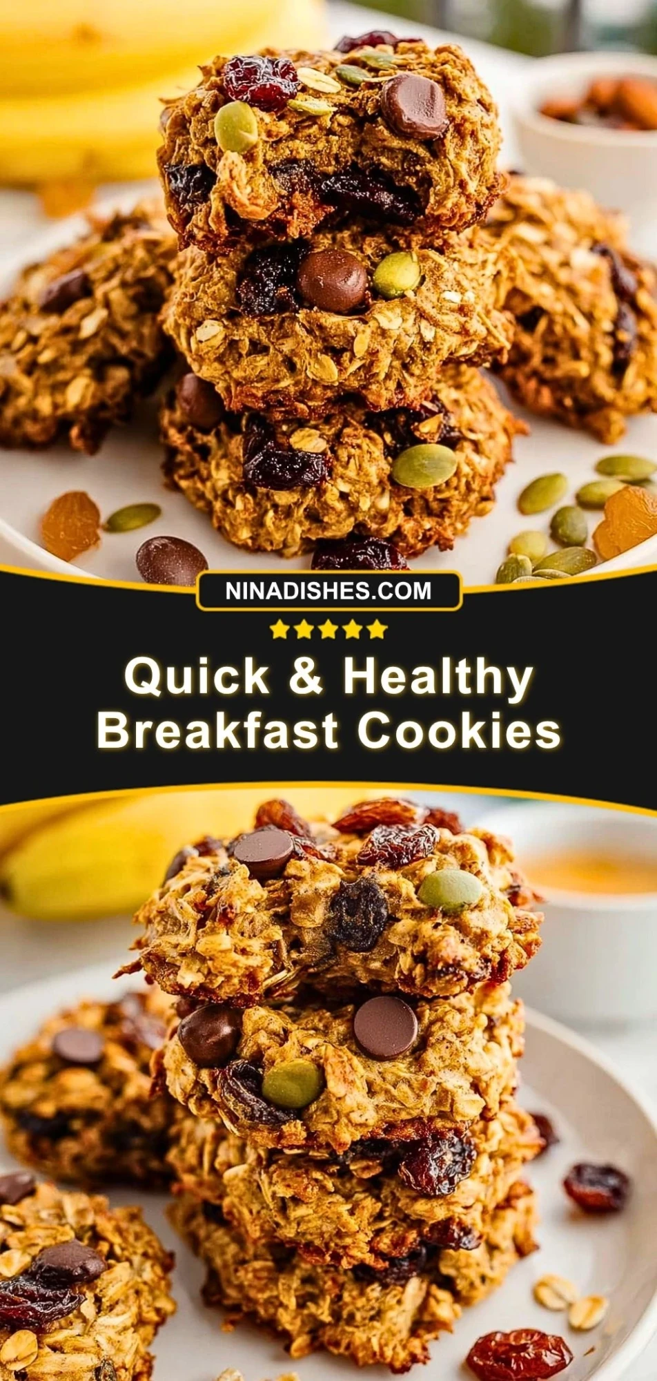 Quick & Healthy Breakfast Cookies (2)