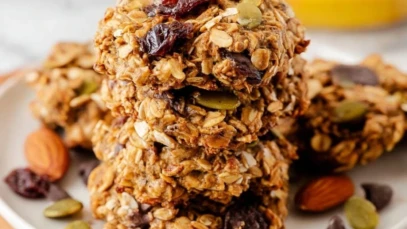 Quick & Healthy Breakfast Cookies