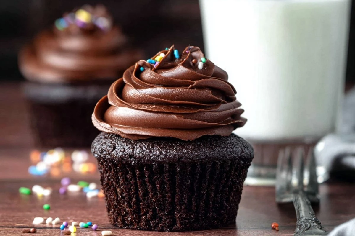 Ultimate Double Chocolate Cupcakes