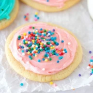 Soft Batch Frosted Sugar Cookies