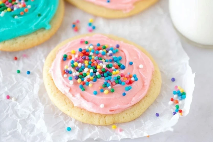 Soft Batch Frosted Sugar Cookies