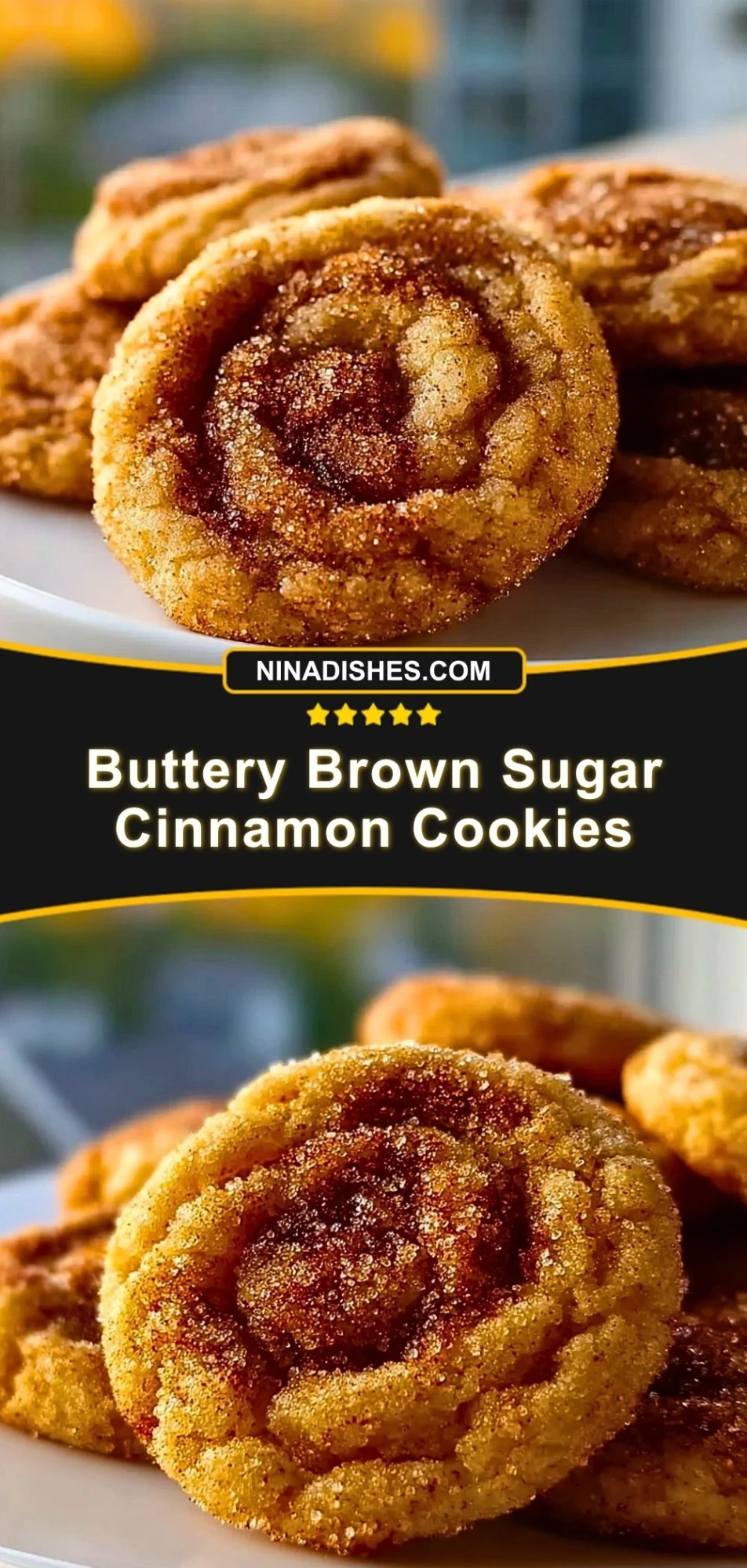Buttery Brown Sugar Cinnamon Cookies (3)
