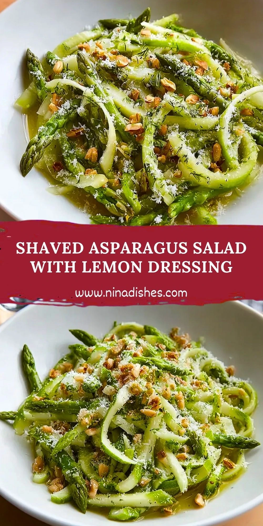 Shaved Asparagus Salad with Lemon Dressing (1)