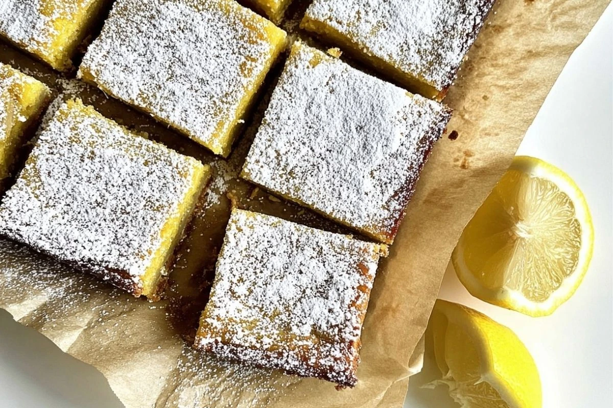 Bright and Fresh Simple Lemon Bars