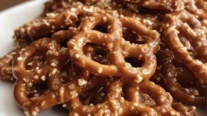 Butter Toffee Pretzels