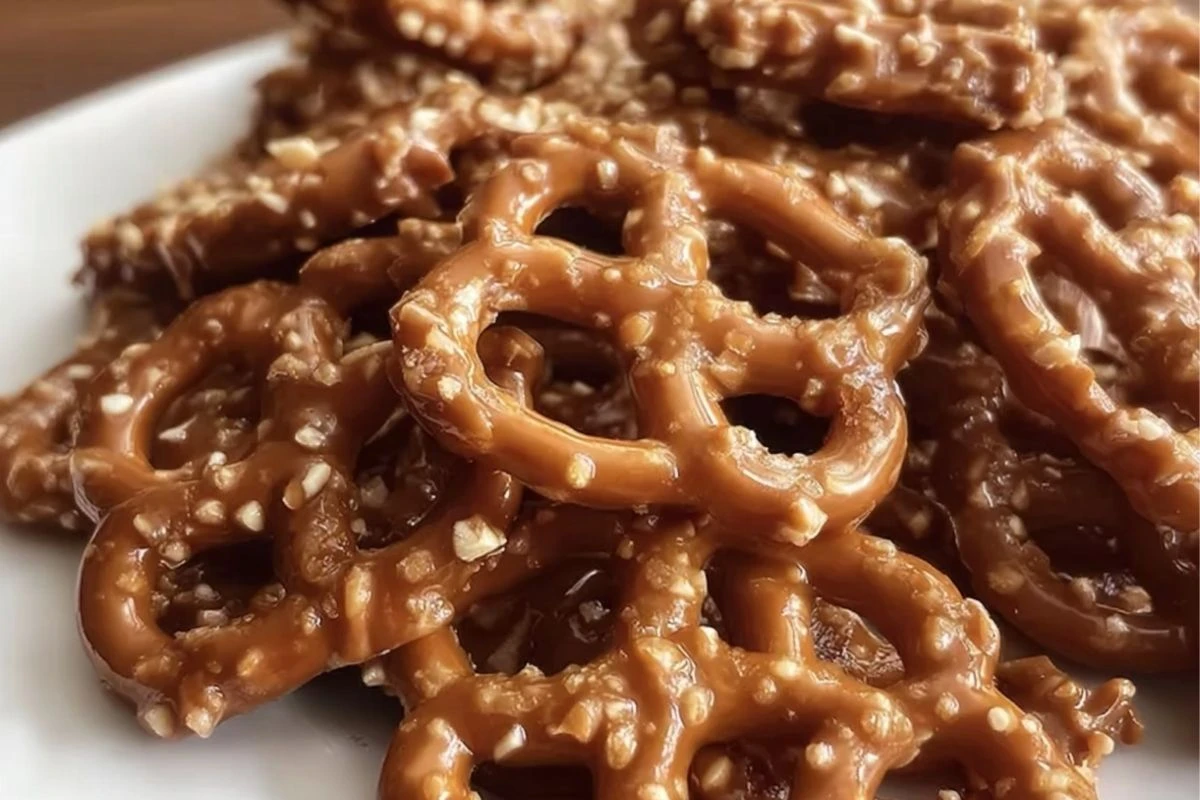 Butter Toffee Pretzels