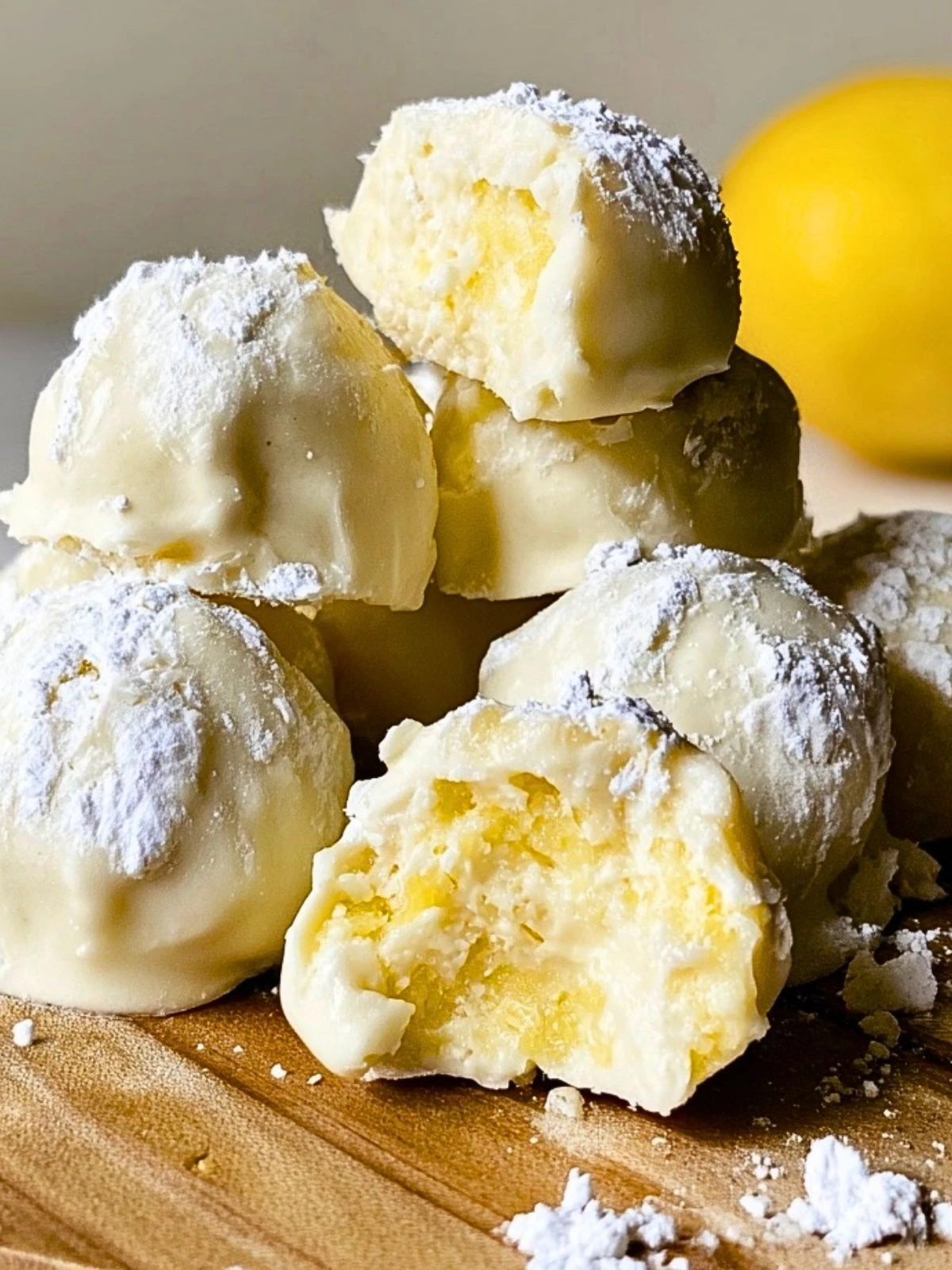 Sweet and Creamy Lemon Bar Truffles (1)