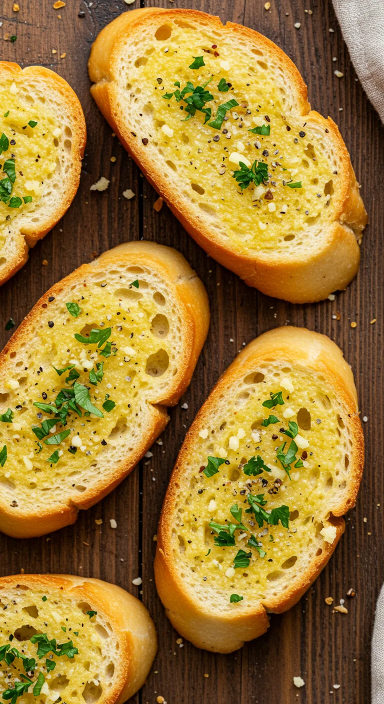 Air Fryer Garlic Bread