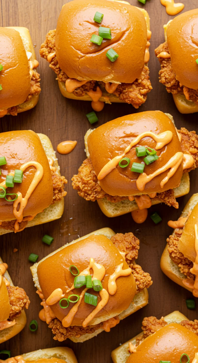 Bang Bang Chicken Sliders