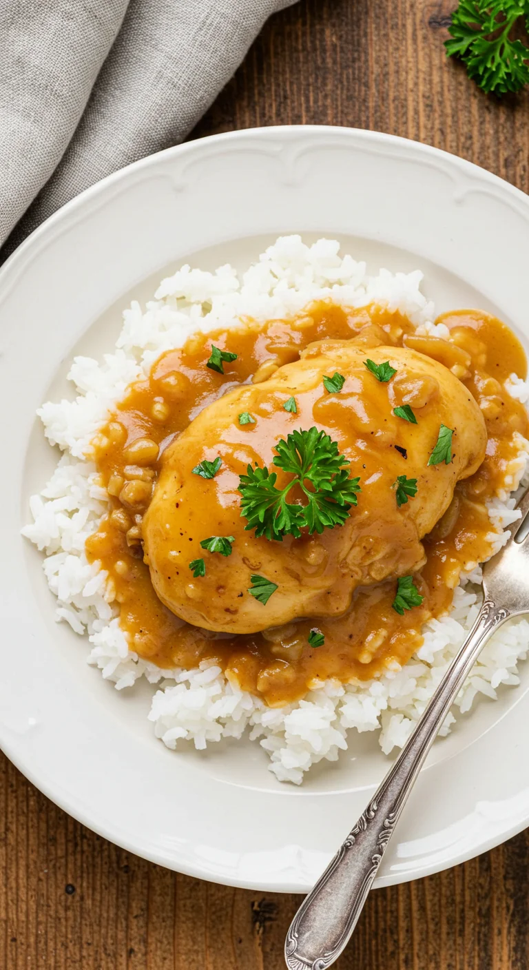 Best Smothered Chicken and Rice