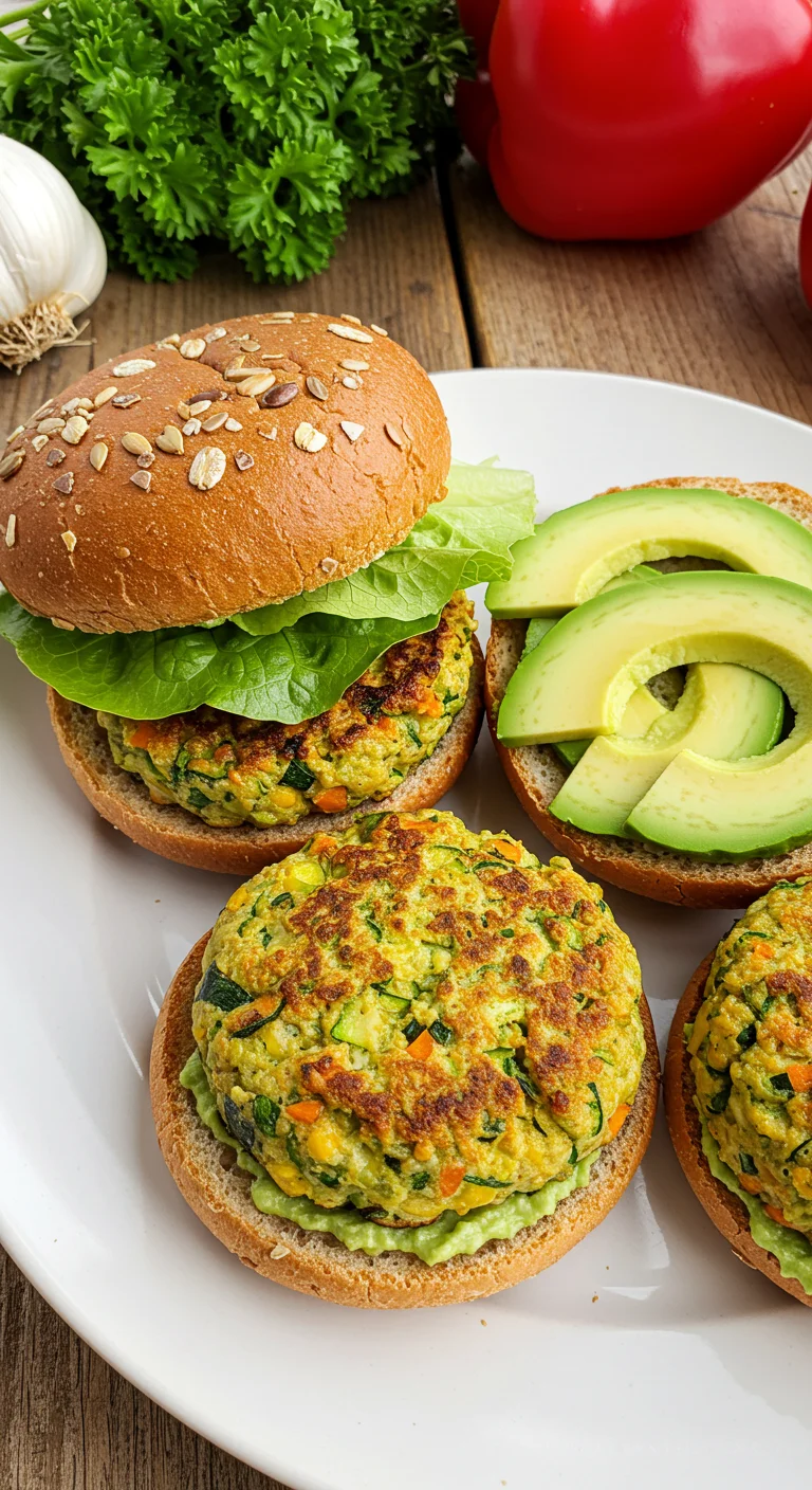 Garden Fresh Chicken Burgers