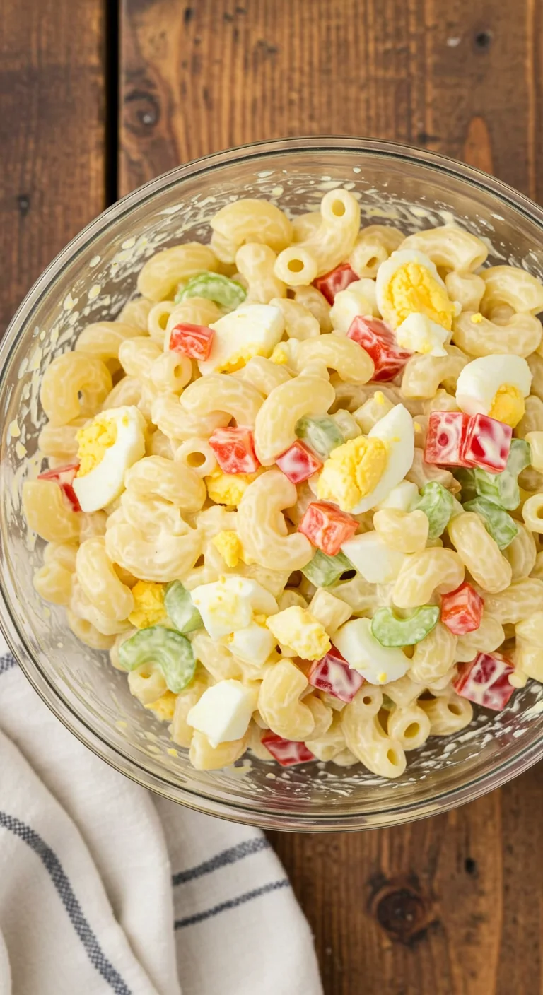 Sweet Amish Macaroni Salad