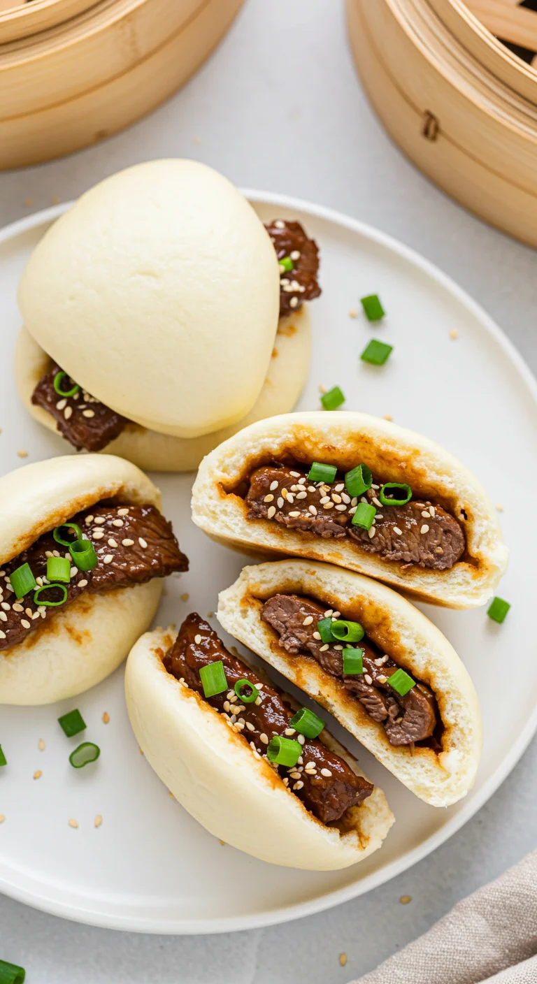 Tender Beef Bao Buns