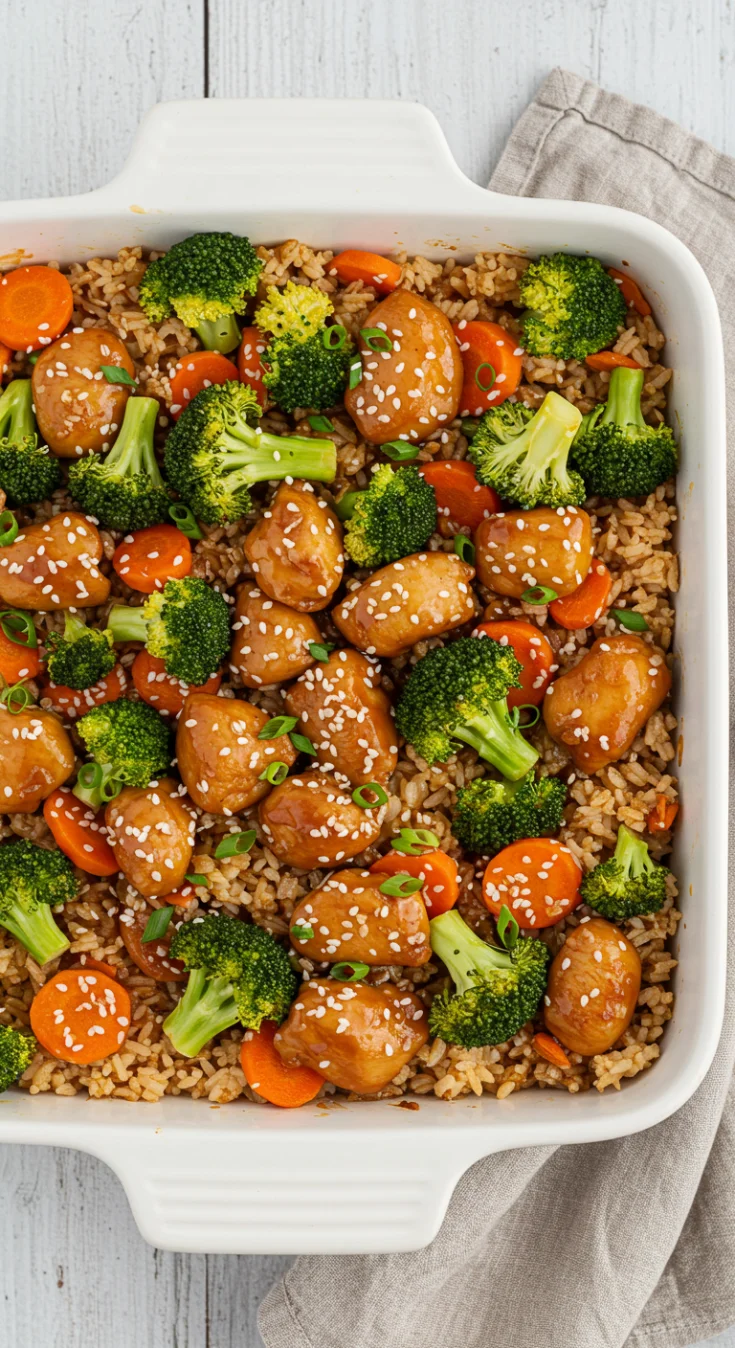 Teriyaki Chicken Casserole
