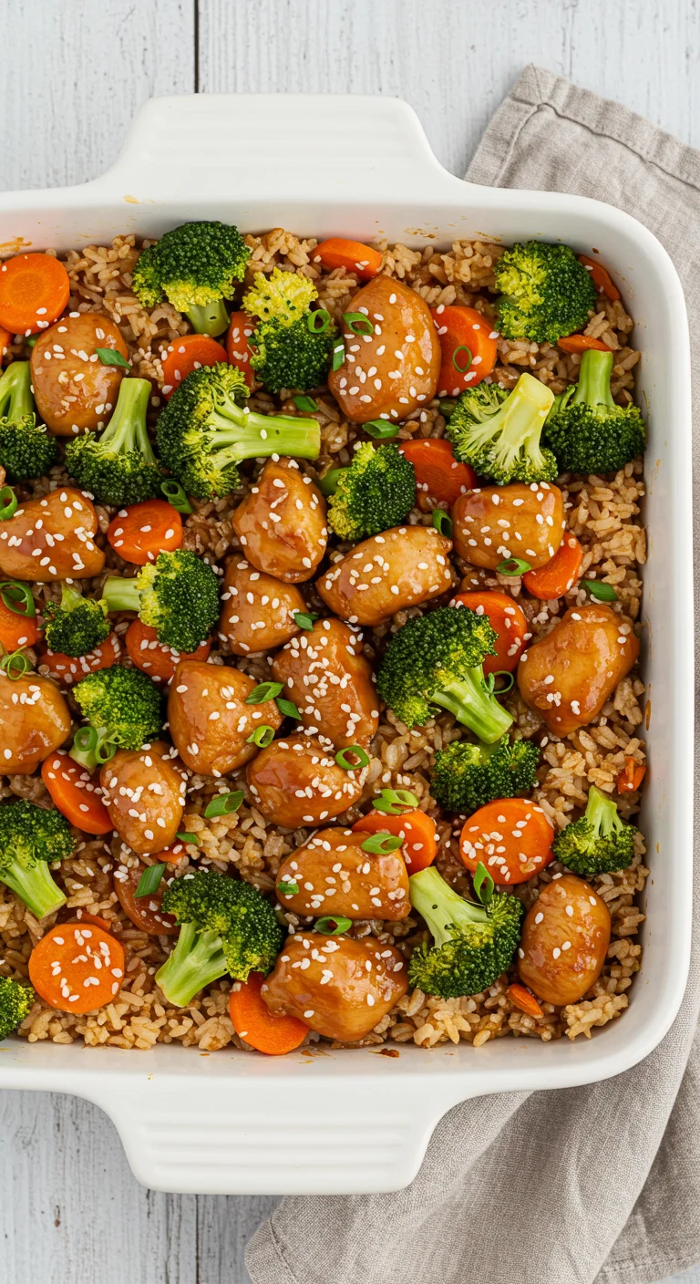 Teriyaki Chicken Casserole