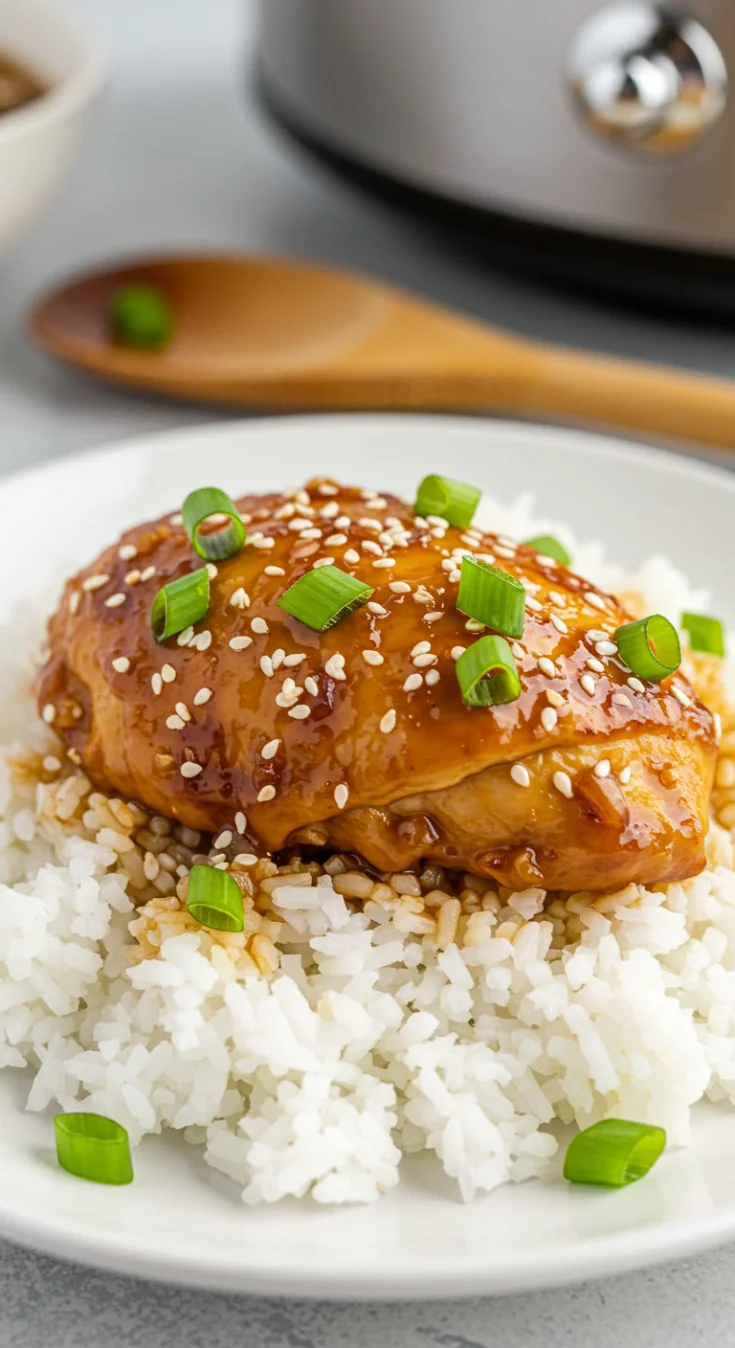 Easy Crockpot Asian Inspired Meal