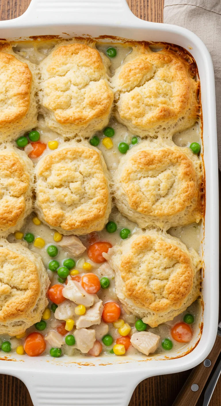 Easy Chicken Pot Pie Casserole