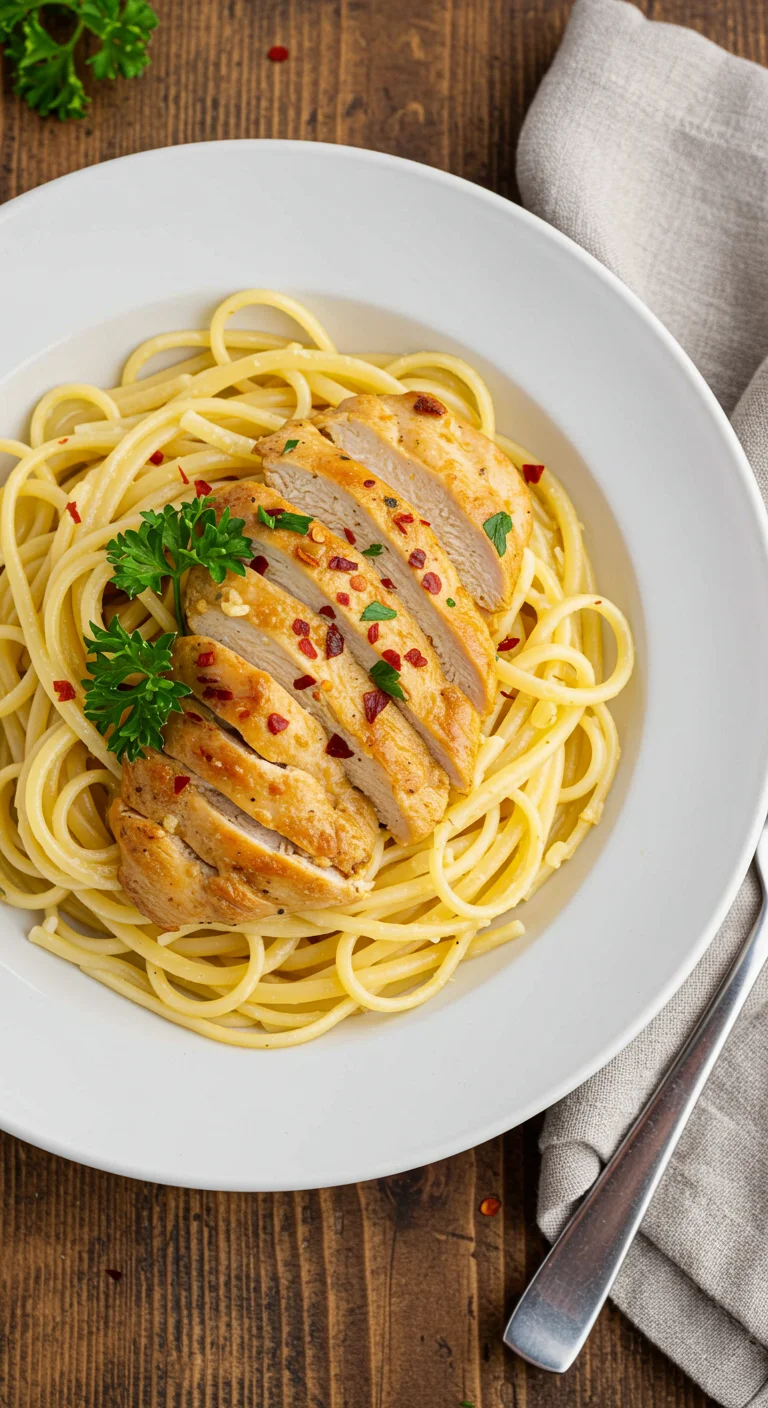 Cowboy Butter Chicken Linguine