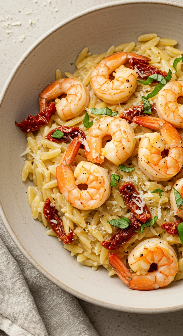 One Pot Marry Me Shrimp and Orzo Pasta