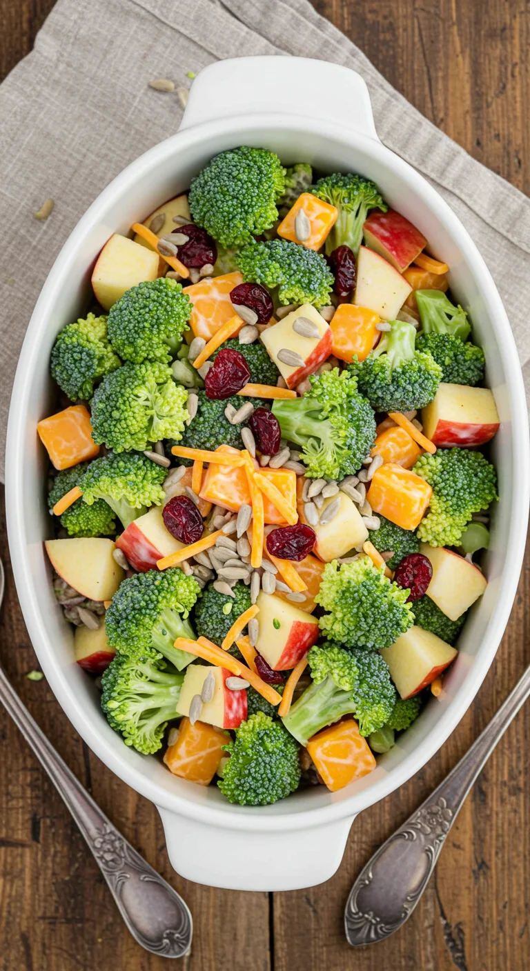 Honeycrisp Apple Broccoli Salad