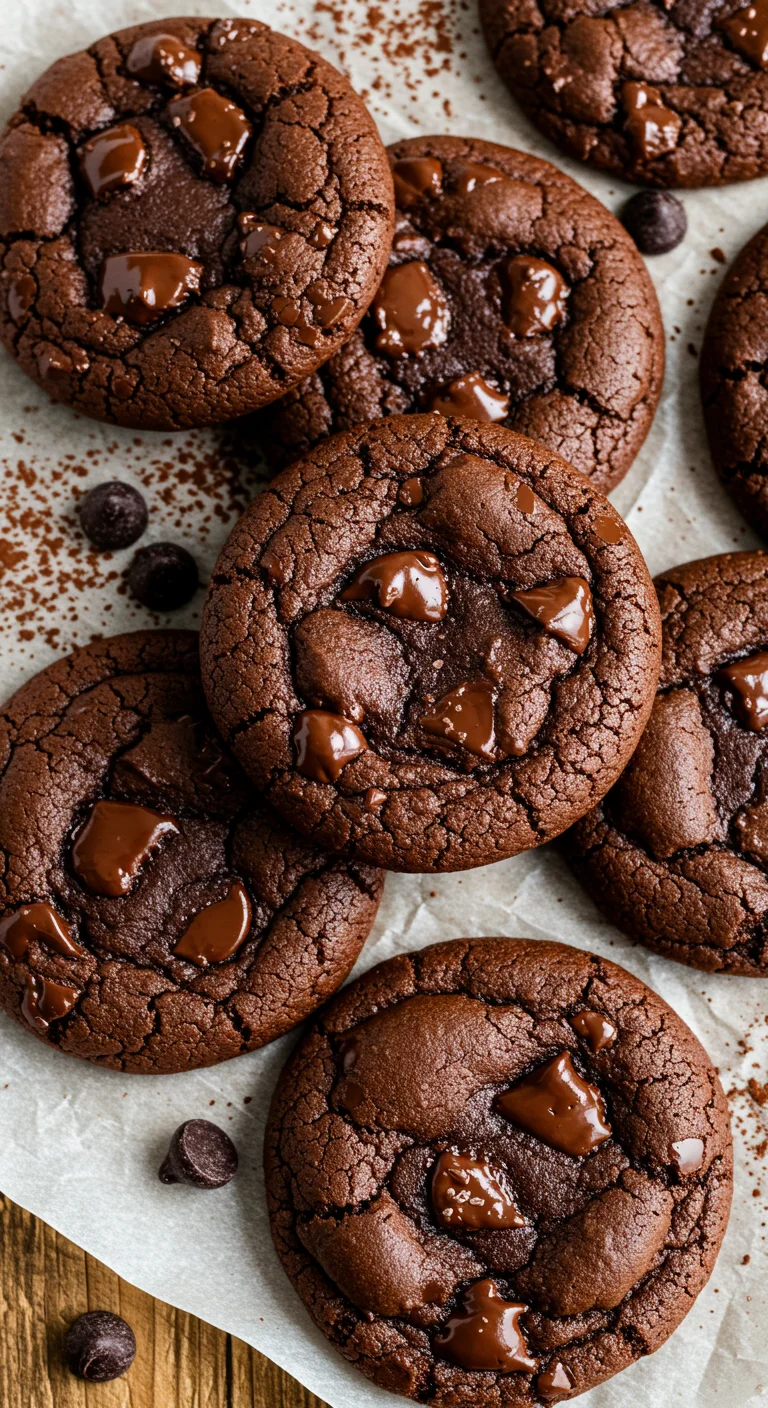 Double Chocolate Cookies