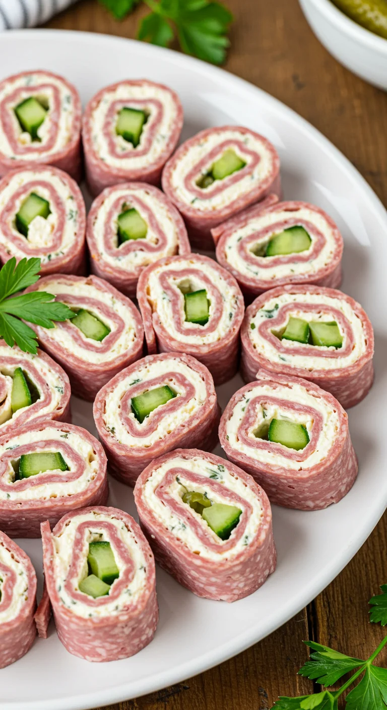 Salami Roll-Ups