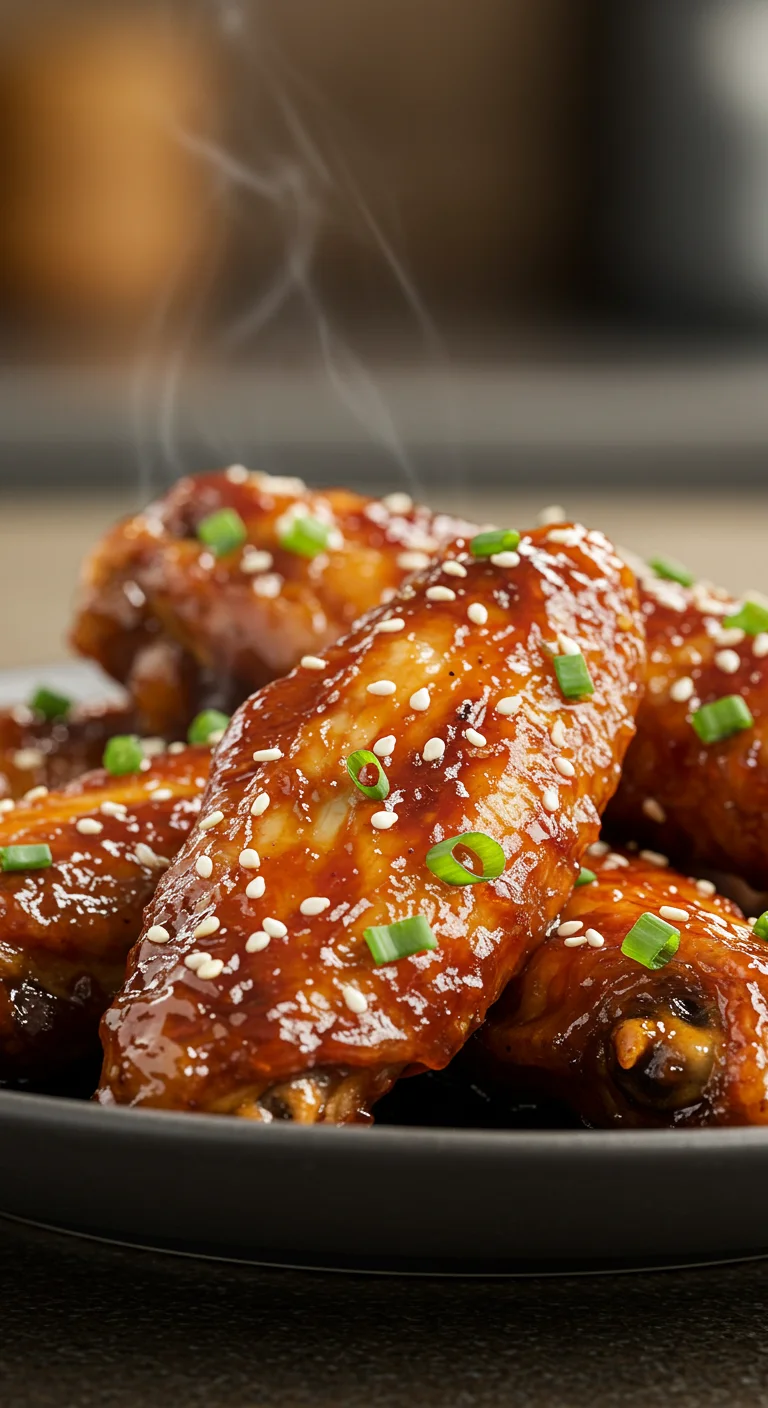 Sweet and Spicy Chicken Wings